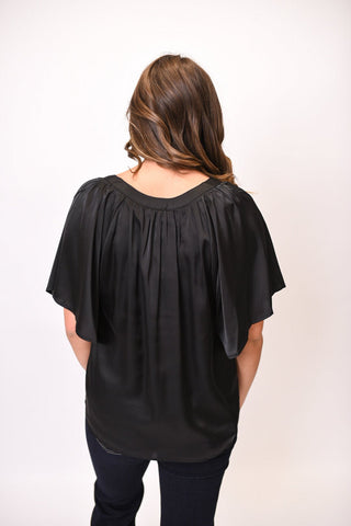 Warm Spell Blouse in Black - Shop Rust & Ruffles