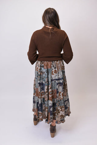 Winding Roads Midi Skirt - Shop Rust & Ruffles