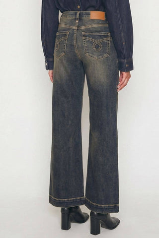 Wrangle Them Up Wide Leg Jeans - Shop Rust & Ruffles