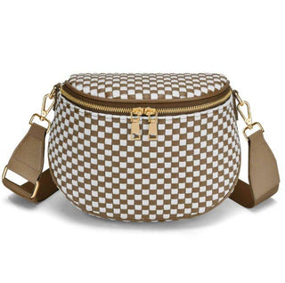 Yareli Woven Sling/Crossbody Bag: Caramel - Shop Rust & Ruffles