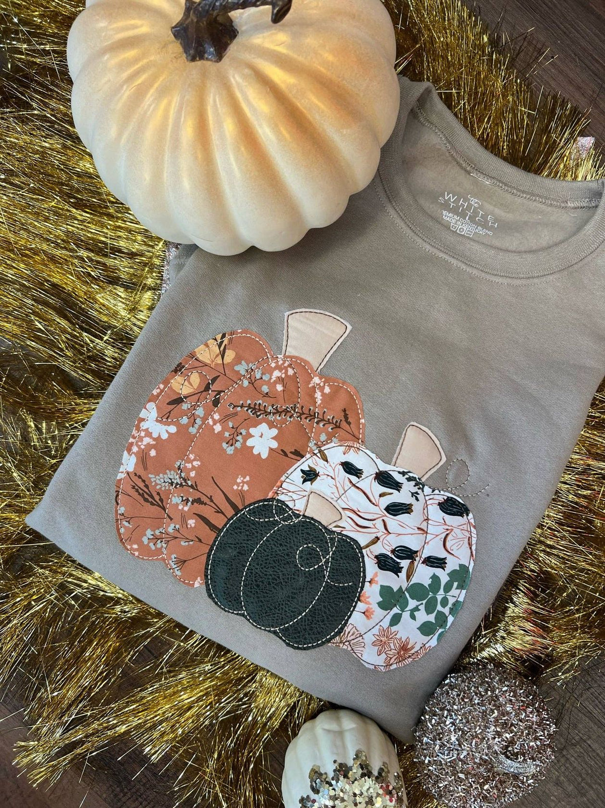 Pumpkin Patch Floral Graphic Tee