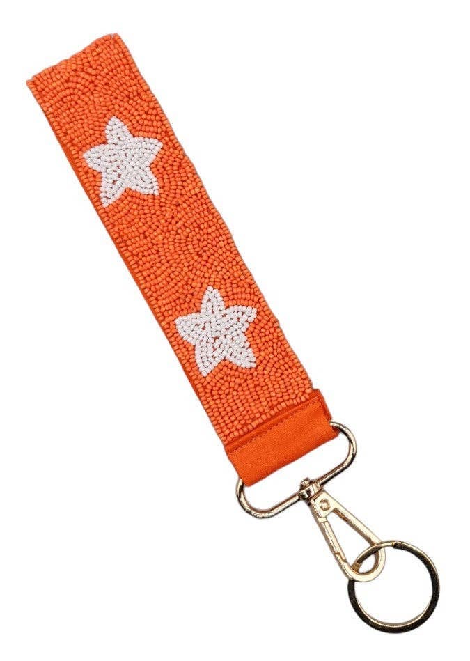 TN Orange Star Beaded Guitar Strap - Shop Rust & Ruffles