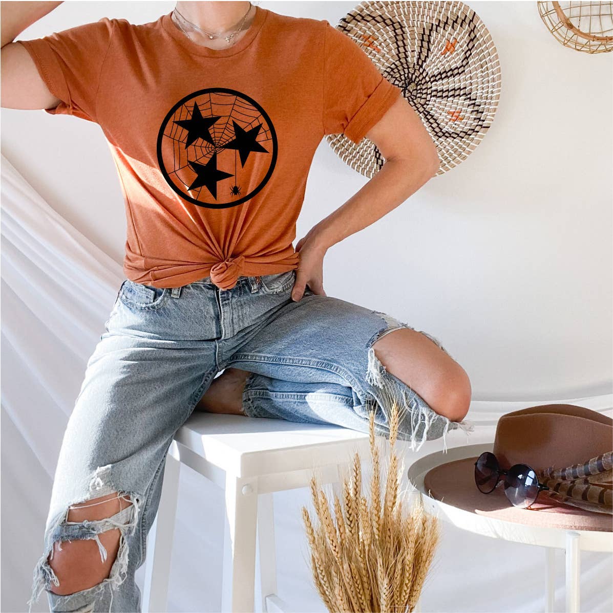 Spooky TN Tristar Graphic Tee