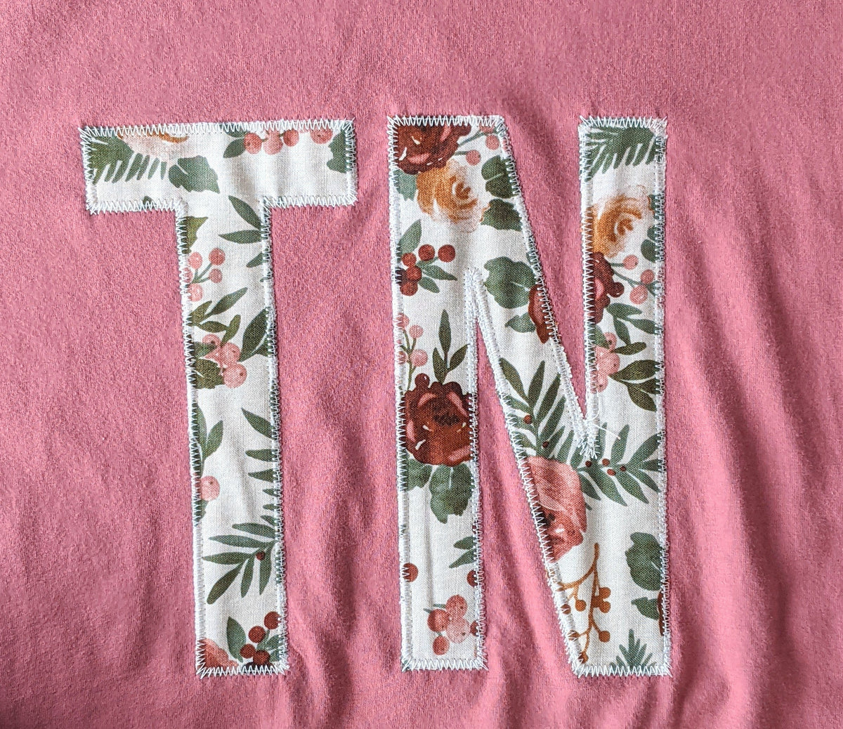 TN Floral Applique Shirt